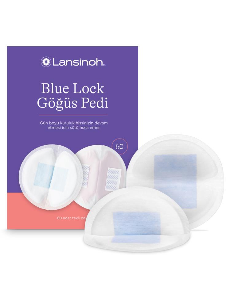 Lansınoh Blue Lock Göğüs Pedi 60 Adet