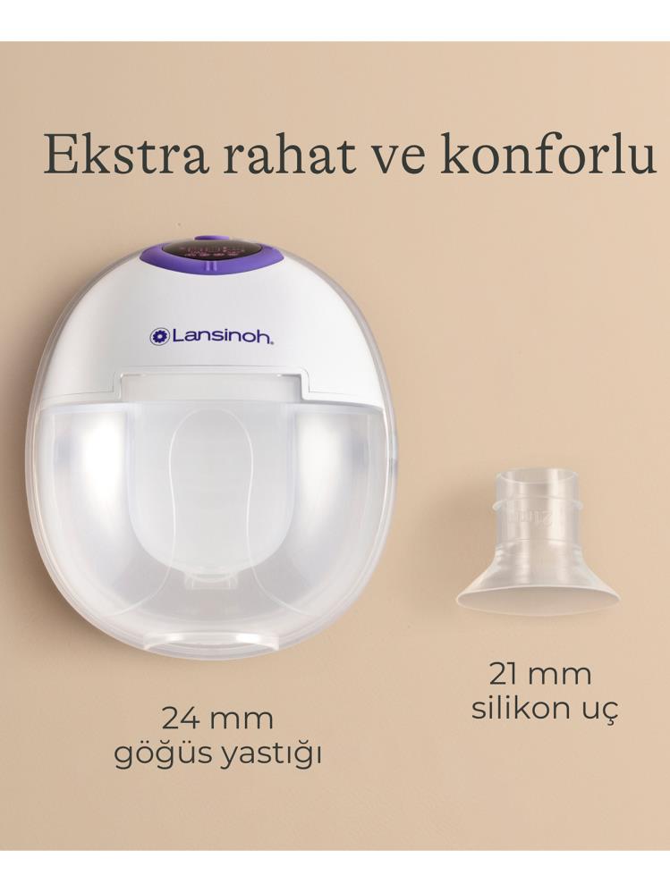 Lansinoh Giyilebilir Çiftli Göğüs Pompası
