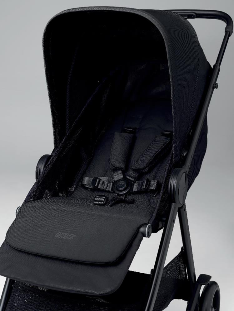 Mamas Papas Libro Tek Yönlü Bebek Arabası - Siyah