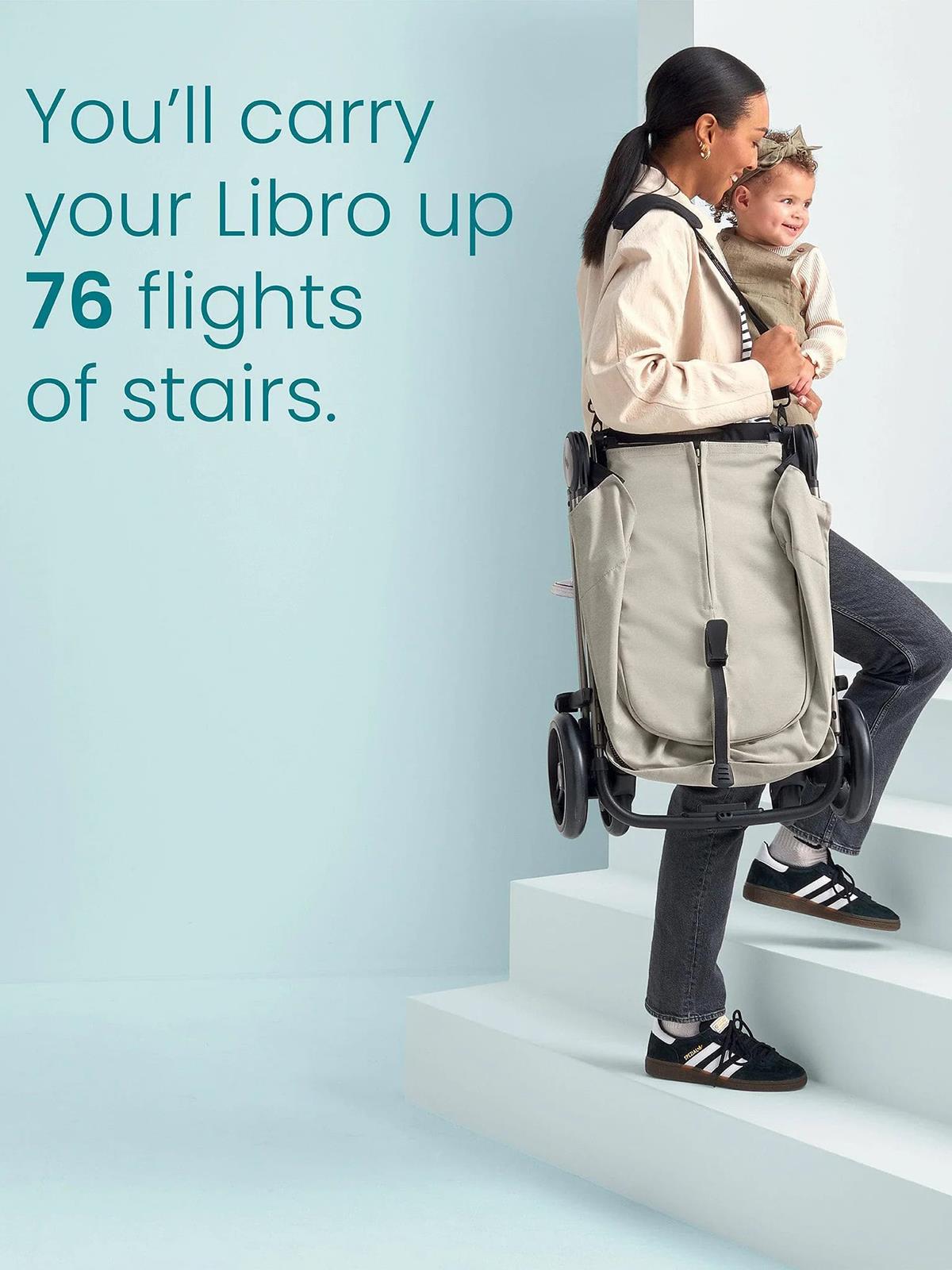 Mamas Papas Libro Tek Yönlü Bebek Arabası - Bej