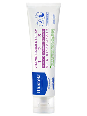 Mustela Vitamin Barrier Cream 1 2 3 Pişik Kremi 100 ml