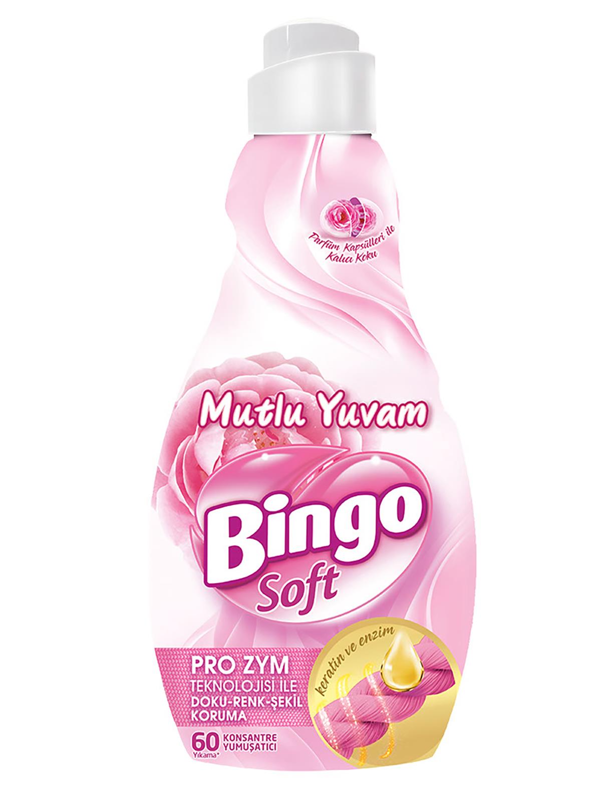 Bıngo Soft Konsantre Yumuşatıcı Mutlu Yuvam 1440 ml