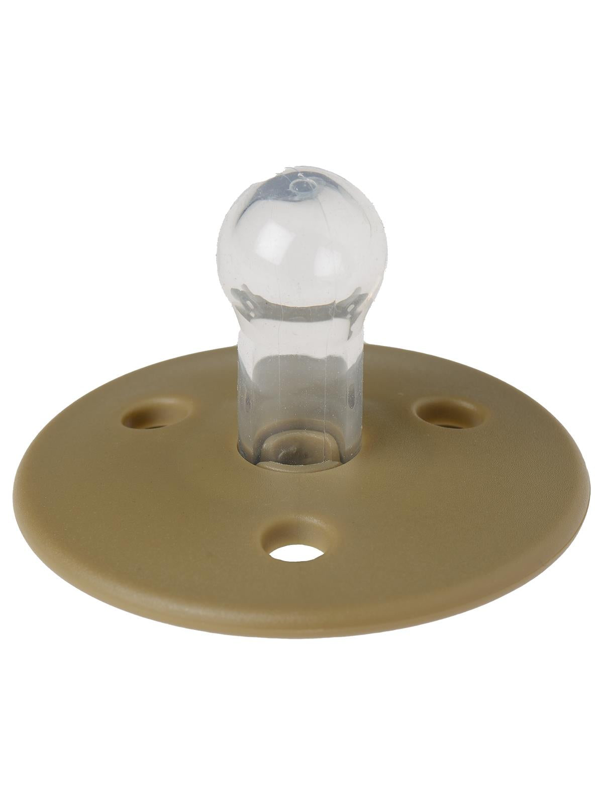 Mininor Silikon Emzik 0+ Ay - Moss Green - Kahve