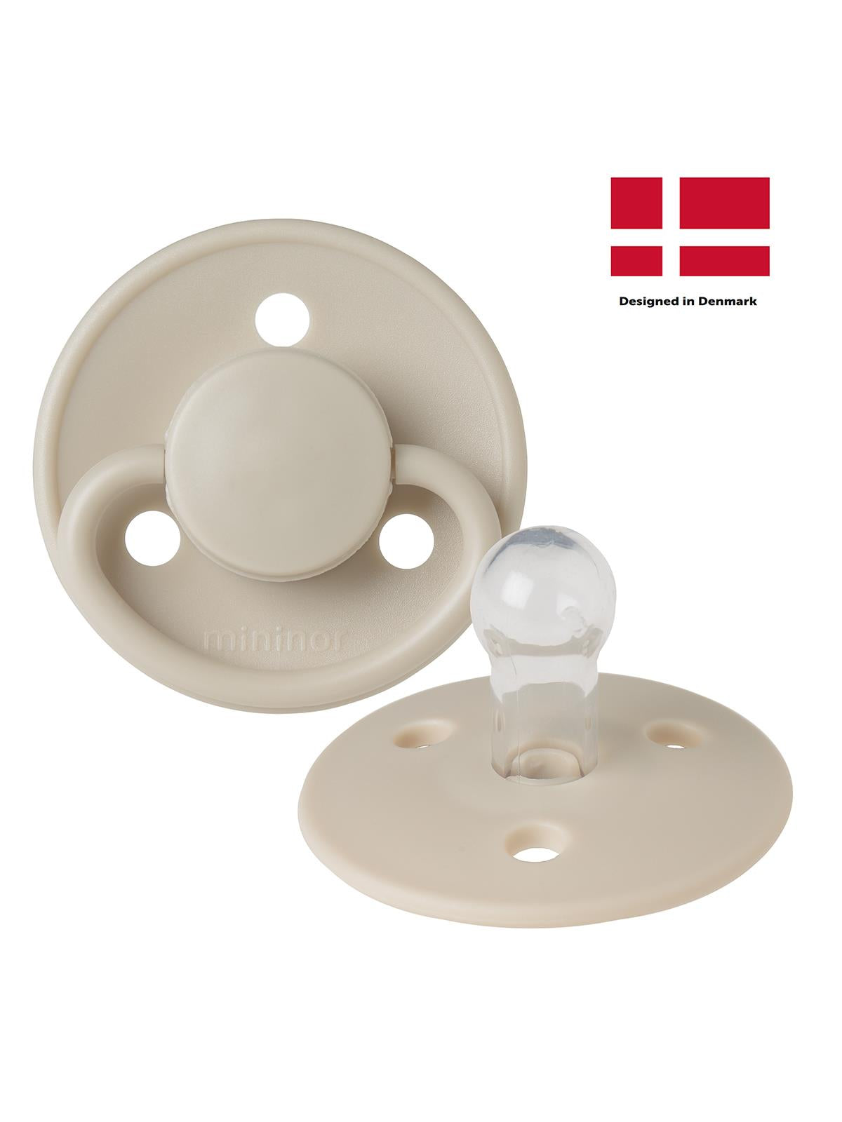 Mininor Silikon Emzik 0+ Ay - Cloudy Morning - Bej