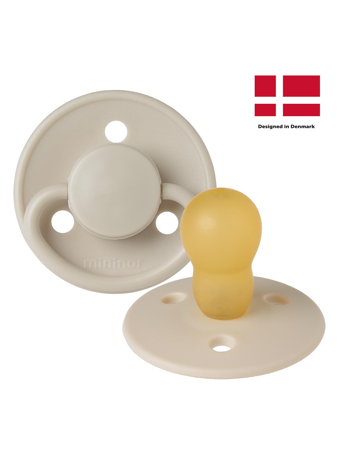 Mininor Kauçuk Emzik 0+ Ay - Cloudy Morning - Bej