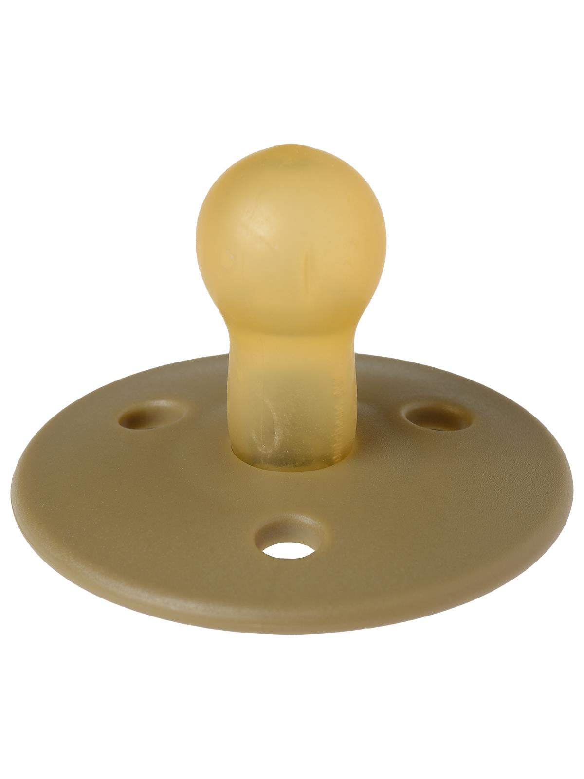 Mininor Kauçuk Emzik 0+ Ay - Moss Green - Kahve