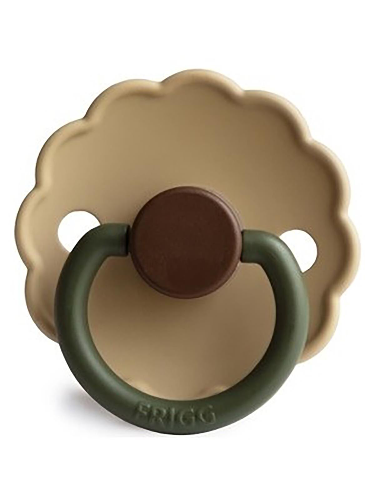 Frigg Daisy Kauçuk Emzik 6-18 Ay - Kahverengi
