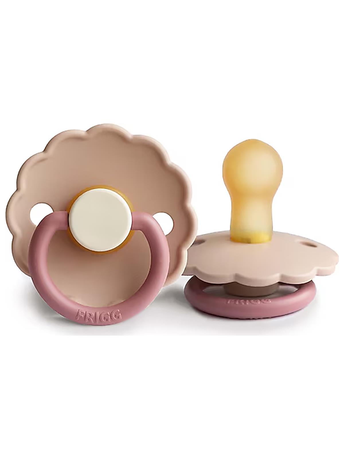 Frigg Daisy Kauçuk Emzik 6-18 Ay - Kahverengi
