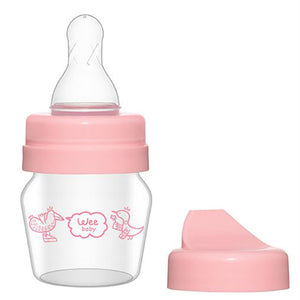 Wee Baby Mını Cam Alıstırma Bardagı Setı 30 Ml. - Pembe