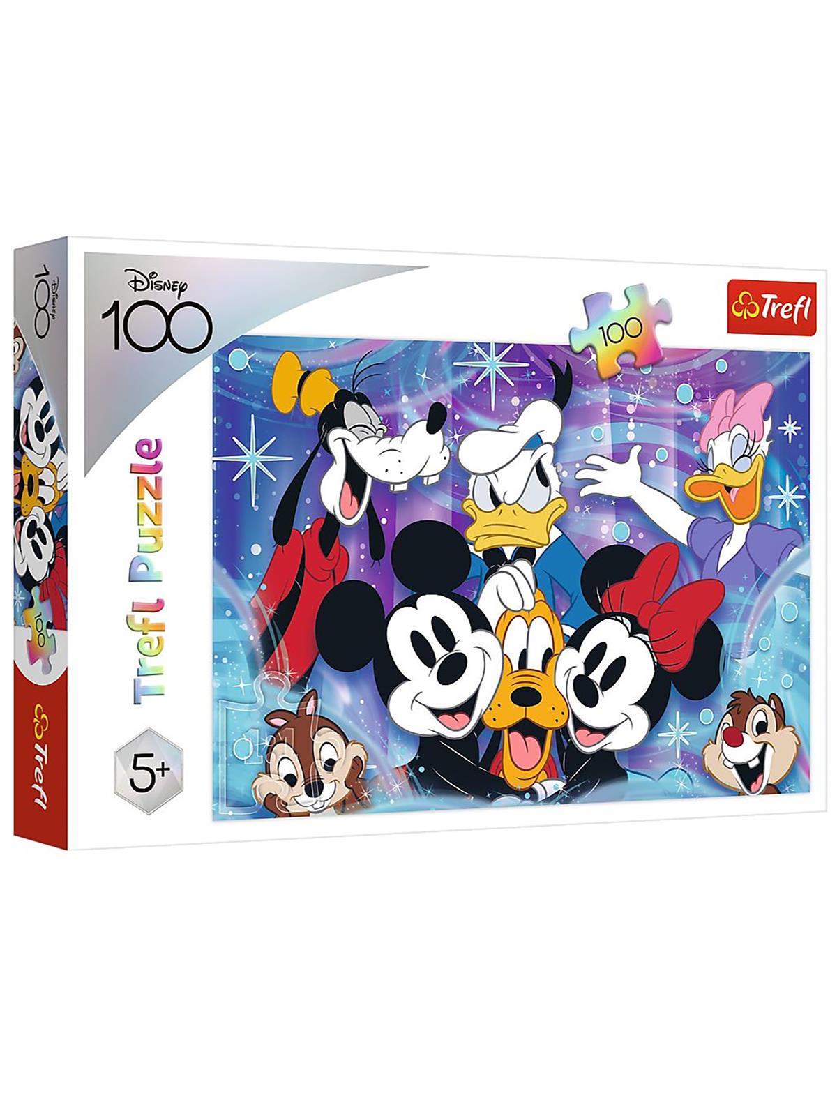 Vardem Oyuncak Trefl 100 Parça Puzzle Disney 100 (41x27,5cm)