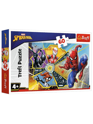 Vardem Oyuncak Trefl 60 Parça Puzzle Marvel Spiderman (33x22cm)