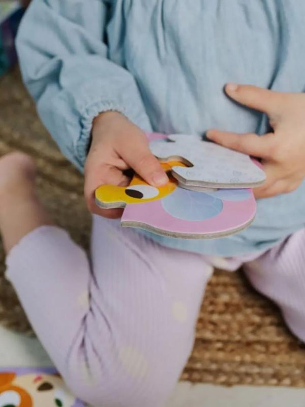 Vardem PUZZLE-44005 Puzzles Baby Egzotık Hayvanlar