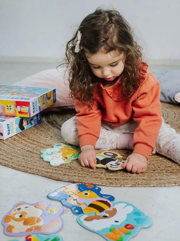 Vardem PUZZLE-44005 Puzzles Baby Egzotık Hayvanlar