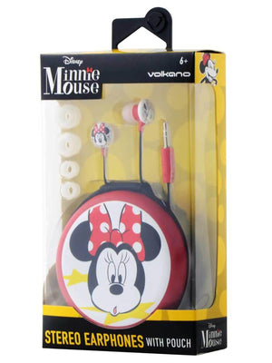 Minnie Mouse Kulakiçi Kulaklık Çantalı Lisanslı