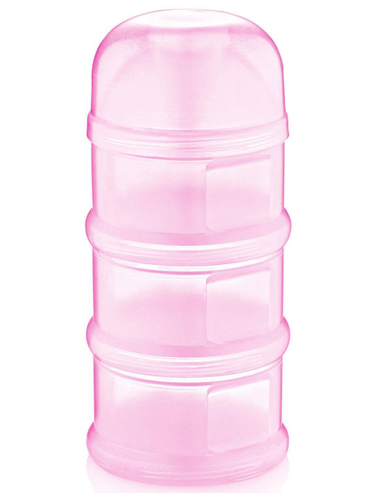 BabyJem Katlı Toz Mama Kabı - Pembe