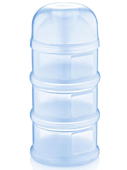 BabyJem Katlı Toz Mama Kabı - Mavi