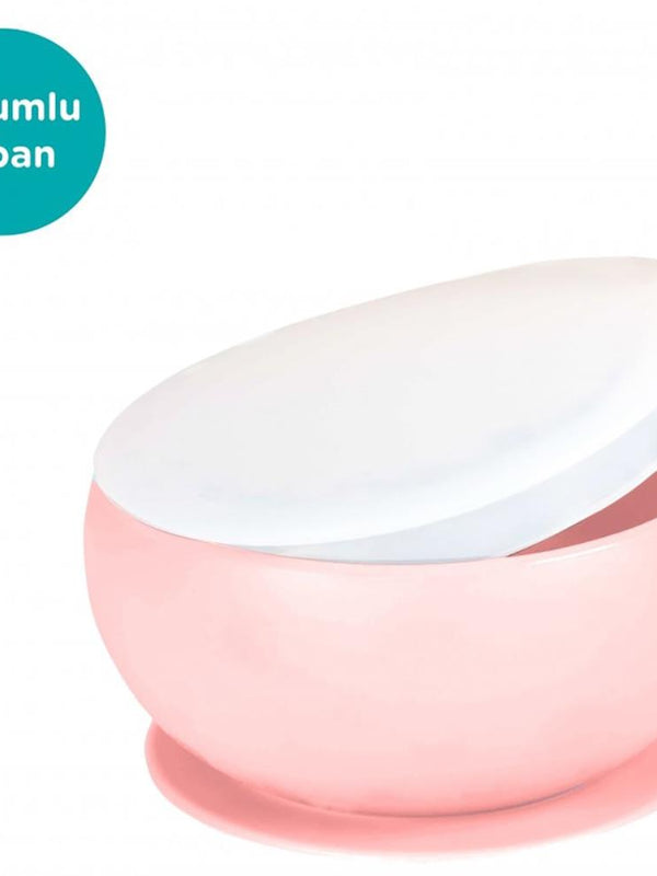 OiOi Kapaklı Kase - Pembe