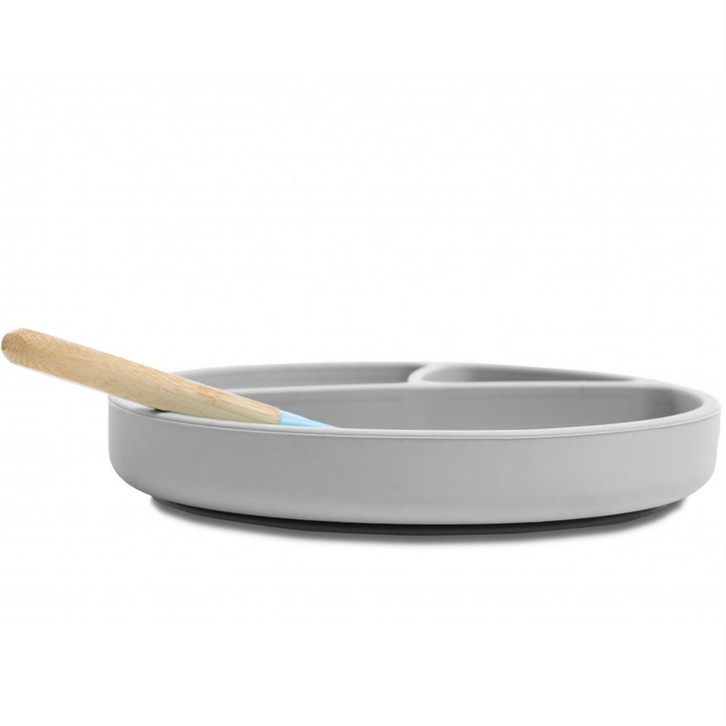 Minik-O OiOi Porsiyon Mama Tabağı - Gri