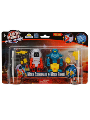 Playmind Astro Venture Mars Mission: Mars Astronaut & Mars Robot