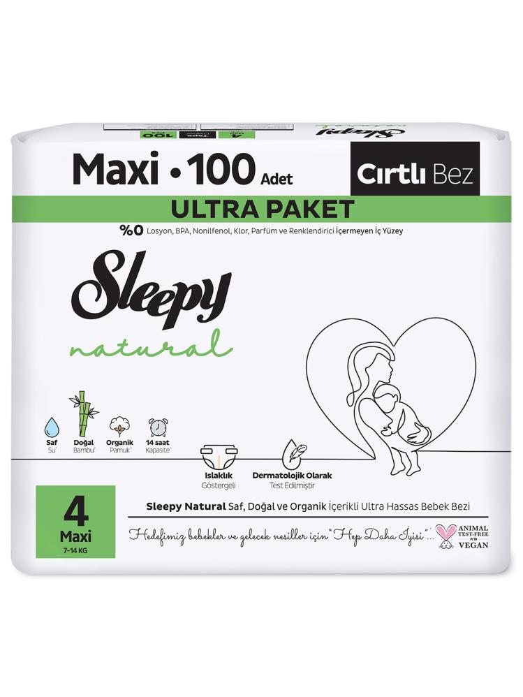 Sleepy Natural Ultra Maxi 100 adet