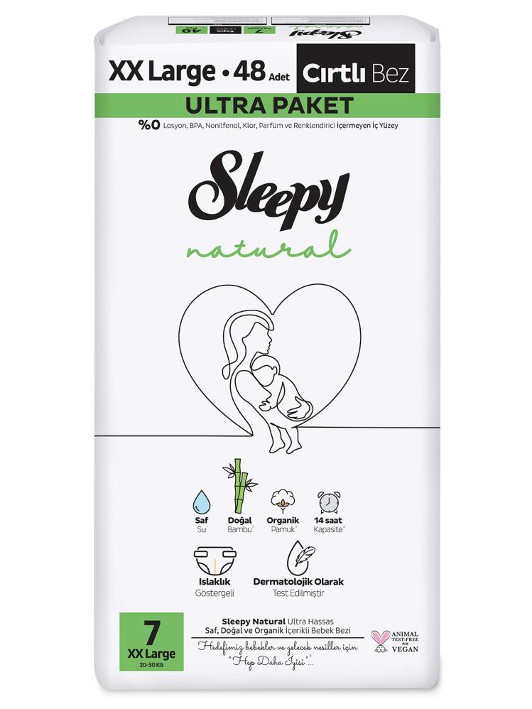 Sleepy Natural Ultra Xxl 48 adet