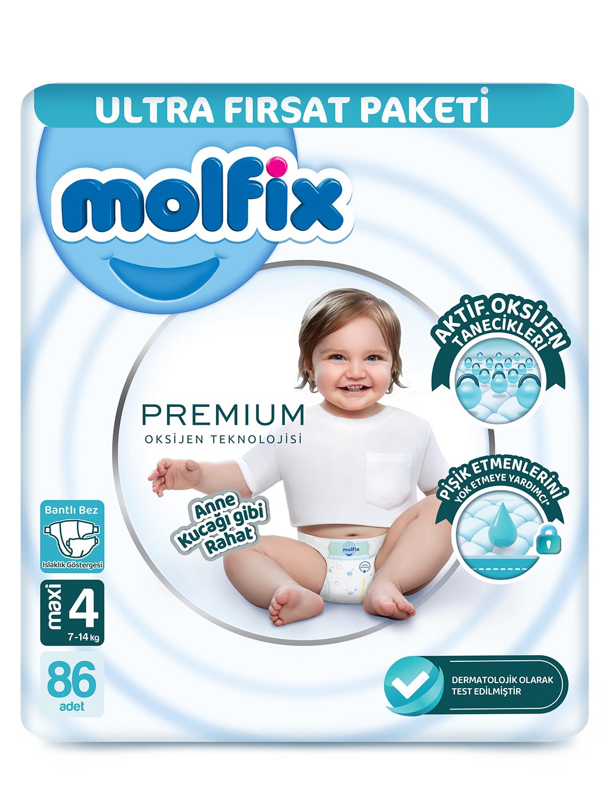 Molfıx Premıum Maxı 86 Adet Ultra Fırsat