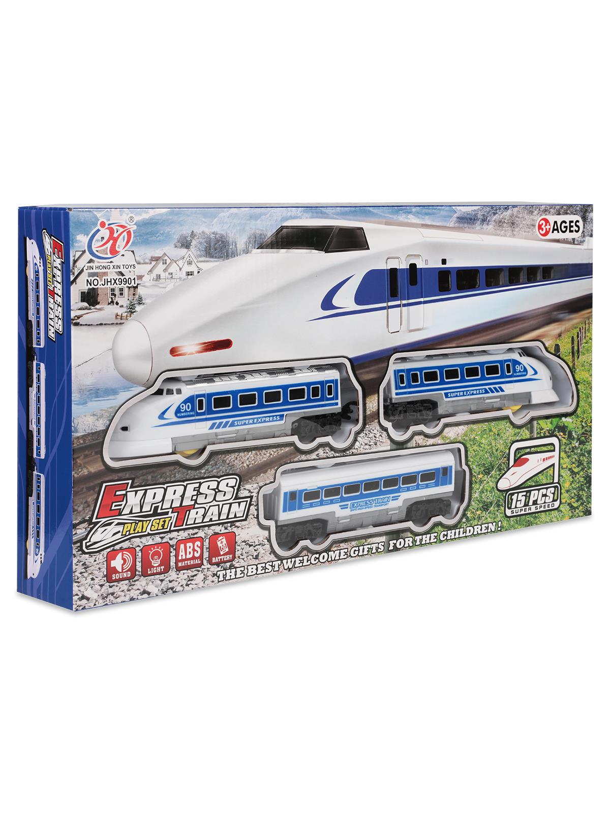 Can Oyuncak 15 Parça Pilli Hızlı Tren