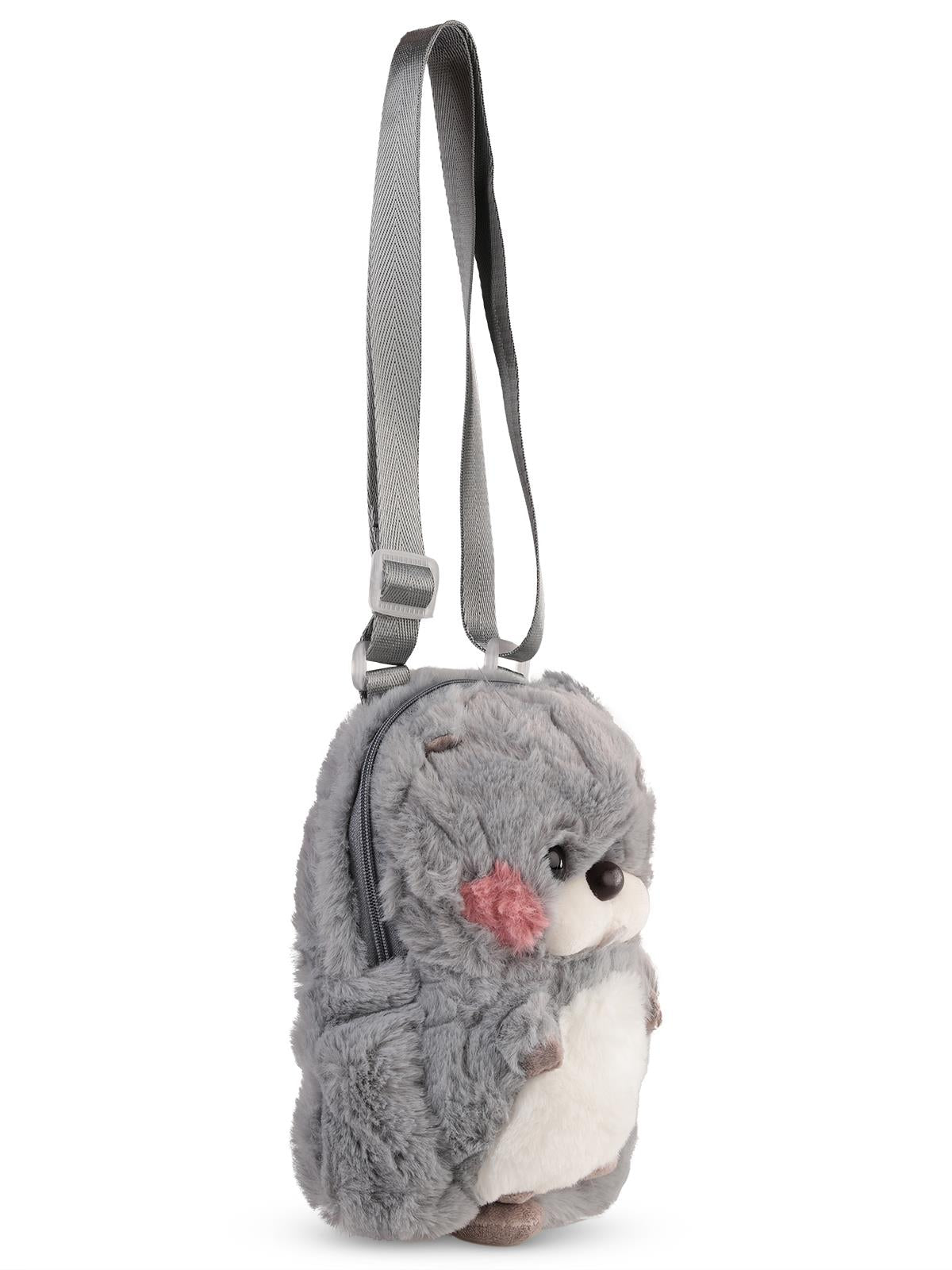 Can Oyuncak Peluş Groundhog Omuz Çantası 20 cm