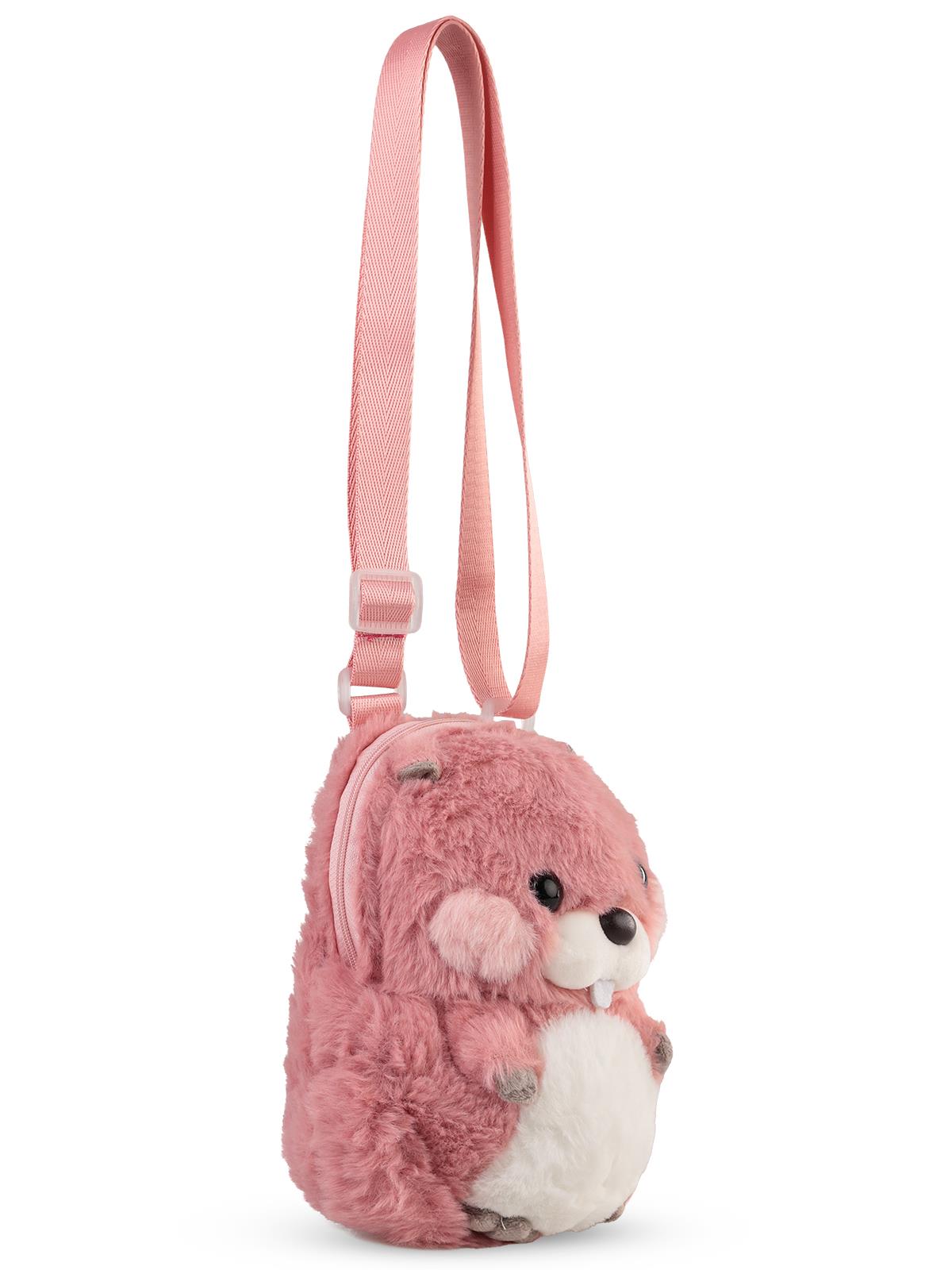 Can Oyuncak Peluş Groundhog Omuz Çantası 20 cm