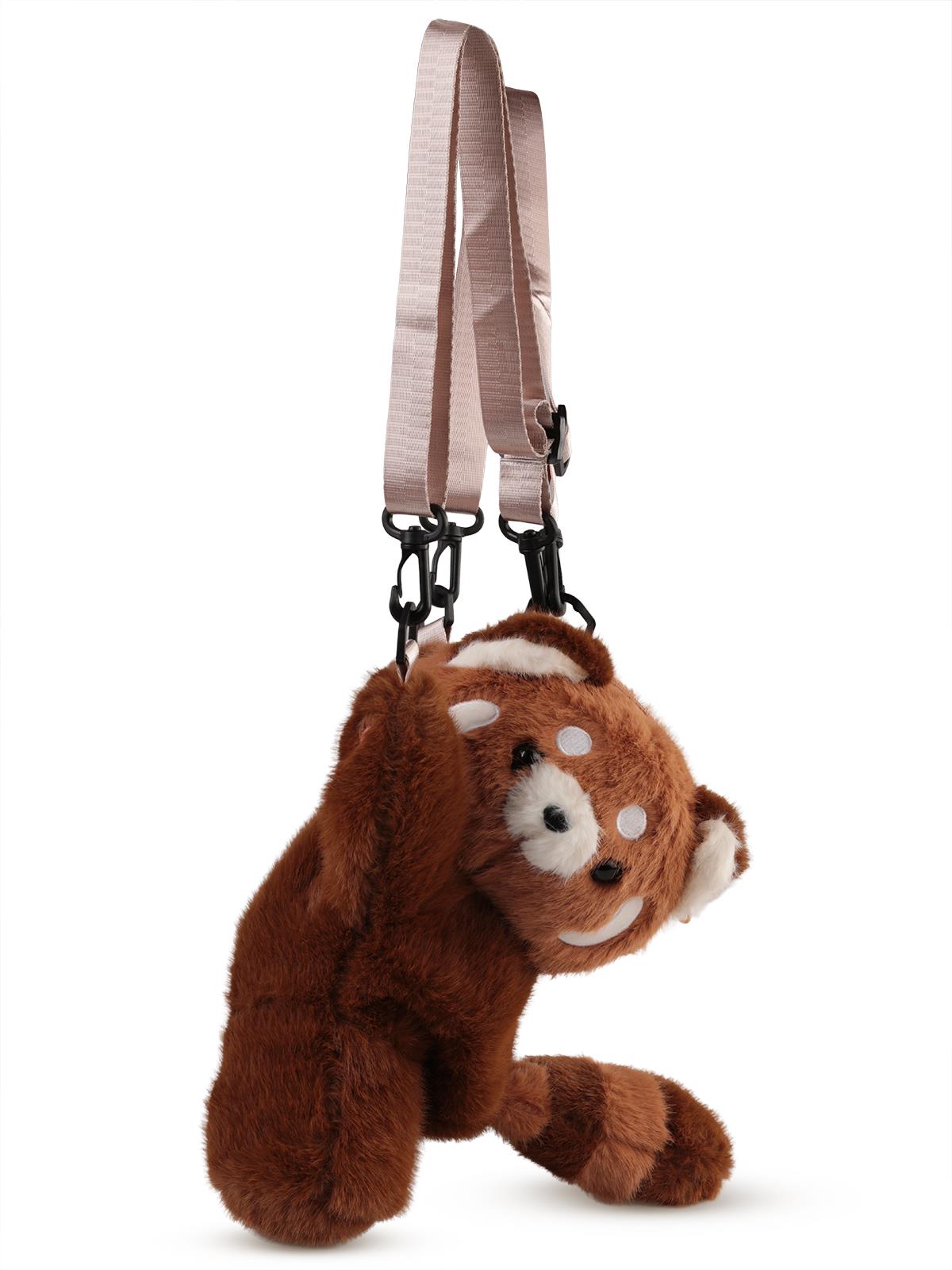 Can Oyuncak Peluş Sırt Çantası 30 Cm Mink Rakun