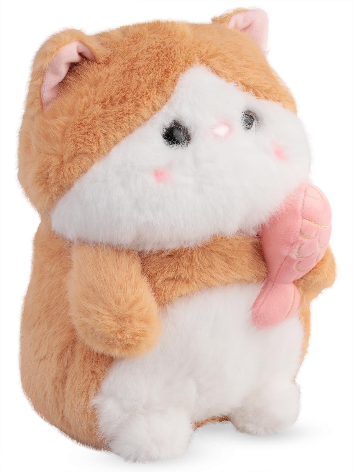 Can Oyuncak Peluş Oyuncak 25 Cm Balık Tutan Kedi