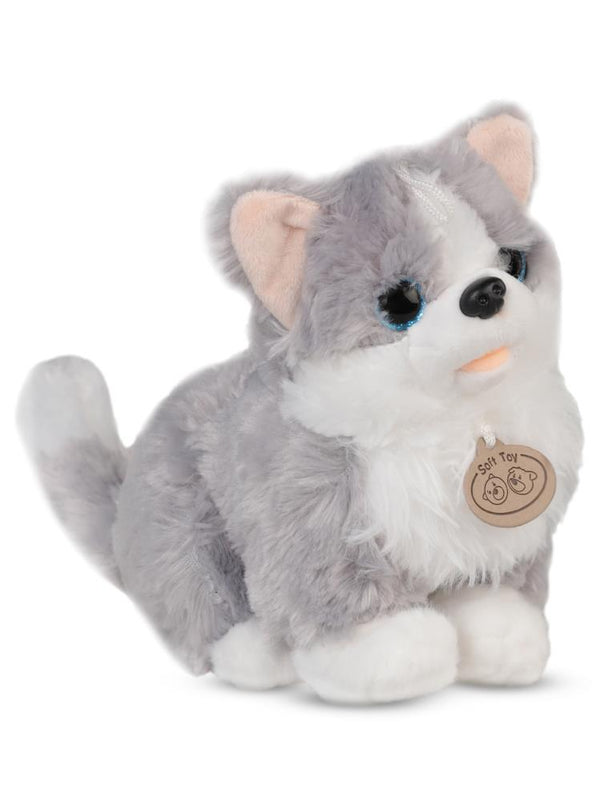 Can Oyuncak köpek (gri) müzik aletiyle