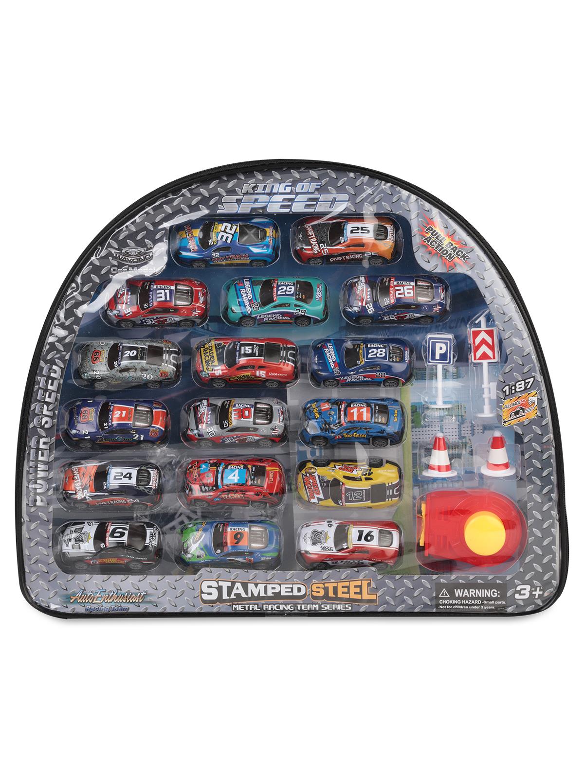 Can Oyuncak Çantalı Çek-Bırak Araba Seti