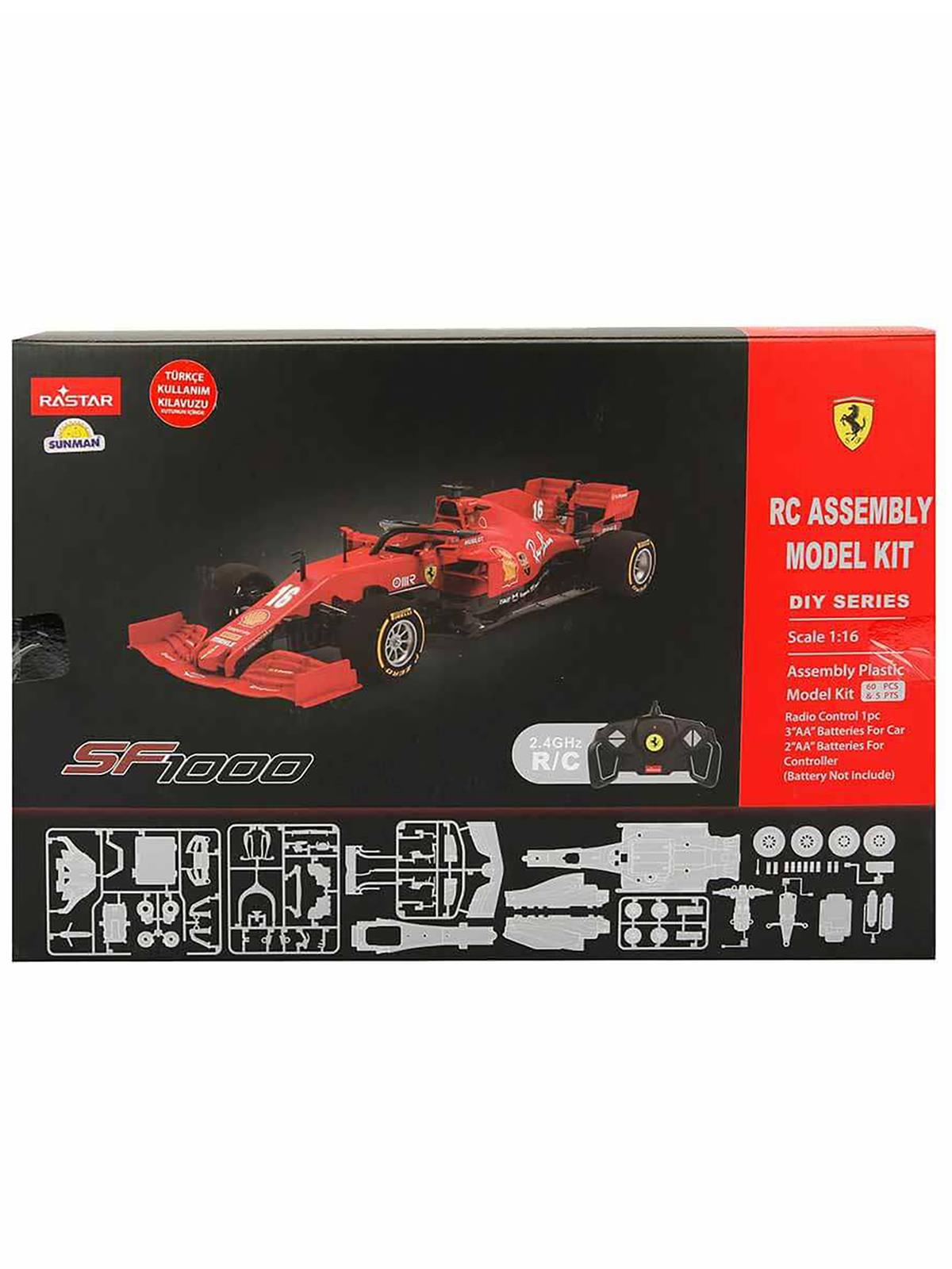 Rastar R/C 1/16 F/F Ferrarı F1 Buıldıng Kıt 2.4Ghz.(Ferr)