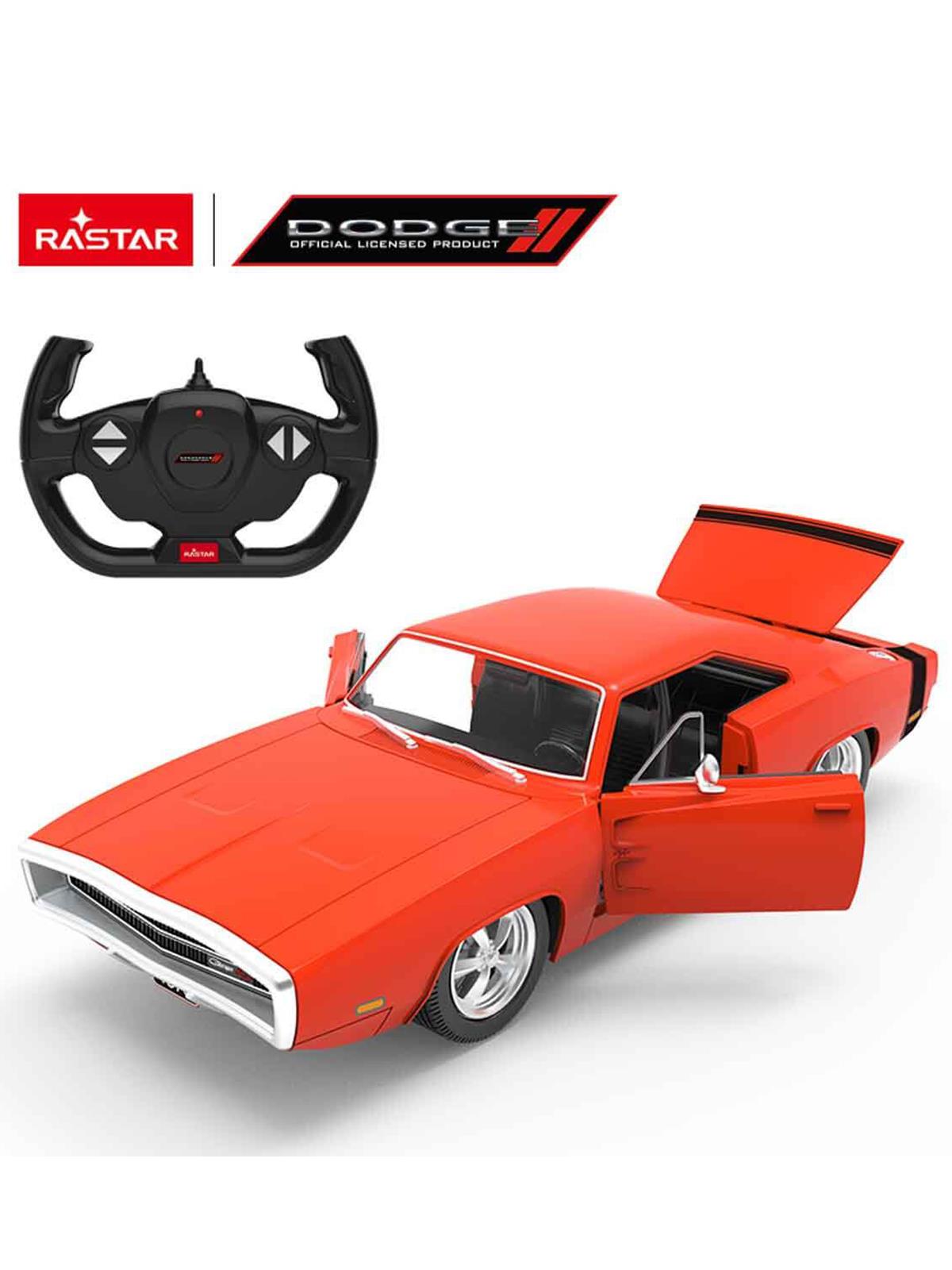 Rastar 1:16 Sesli ve Işıklı 1970 Dodge Charger R/T Uzaktan Kumandalı Araba