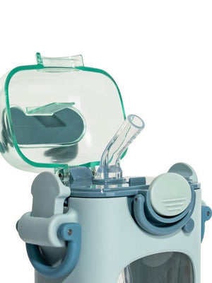 Diller Tritan Pipetli Matara 400 ml - Yeşil