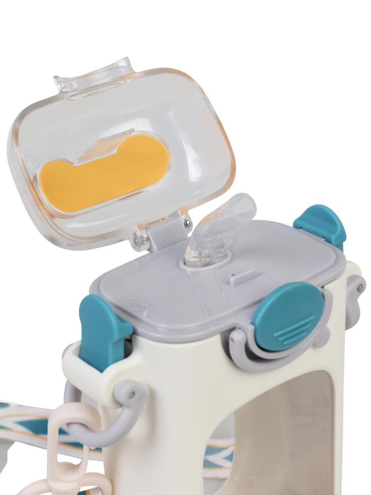 Diller Tritan Pipetli Matara 400 ml - Beyaz