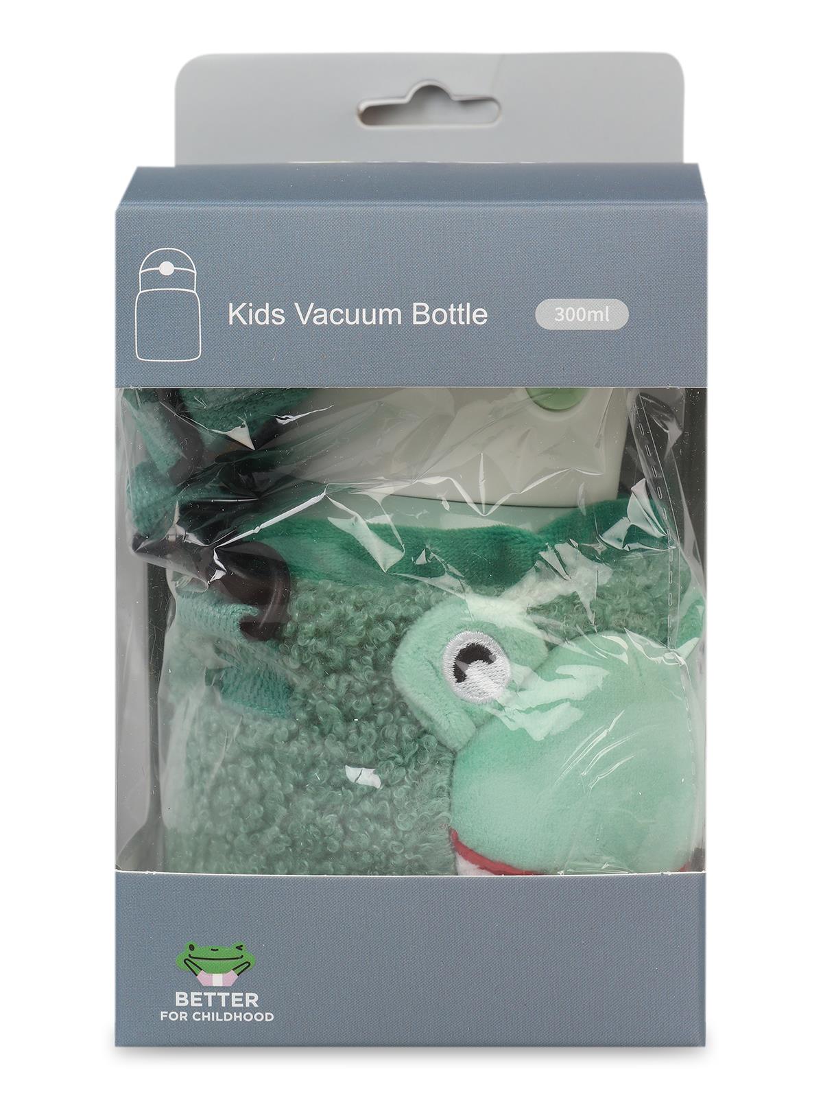 Diller Pipetli Çelik Termos Matara 300 ml  - Yeşil