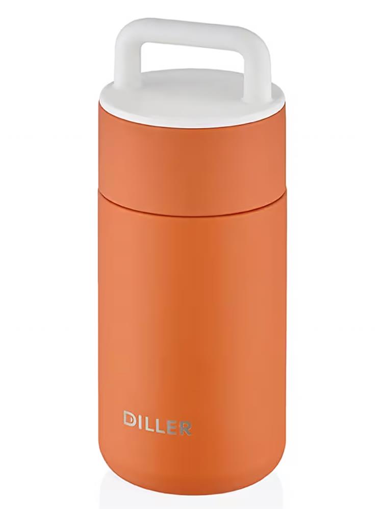 Diller Çelik Termos 350 ml - Turuncu