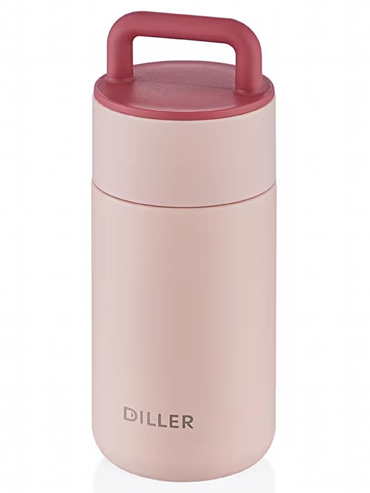 Diller Çelik Termos 350 ml - Pembe