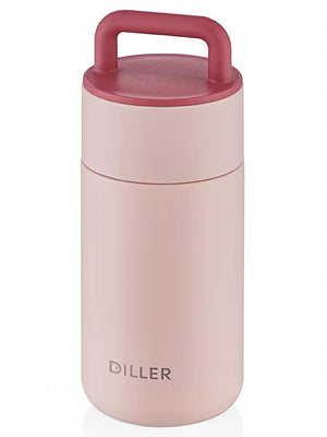 Diller Çelik Termos 350 ml - Pembe