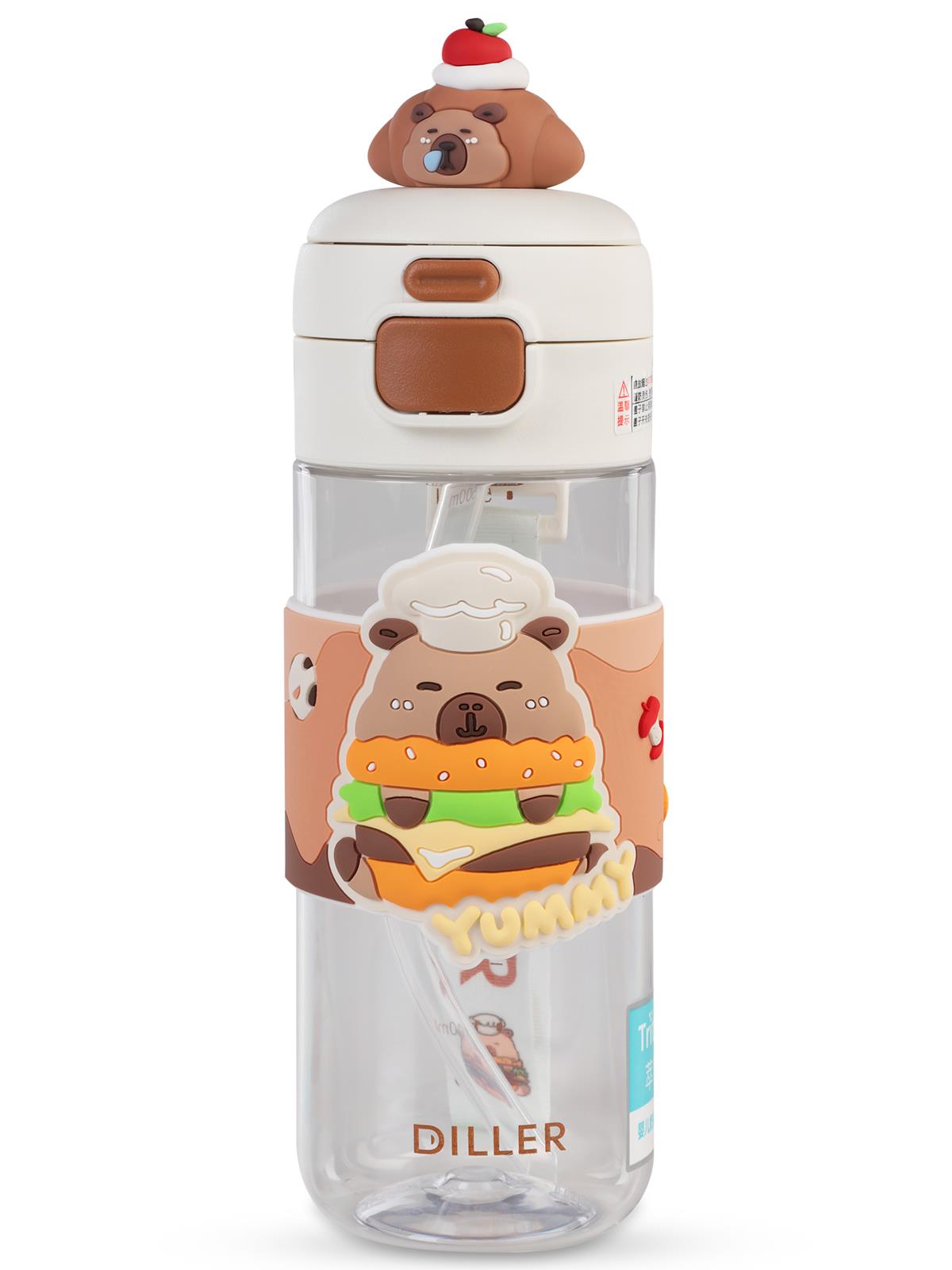 Diller 600 Ml Askılı Tritan Su Matarası