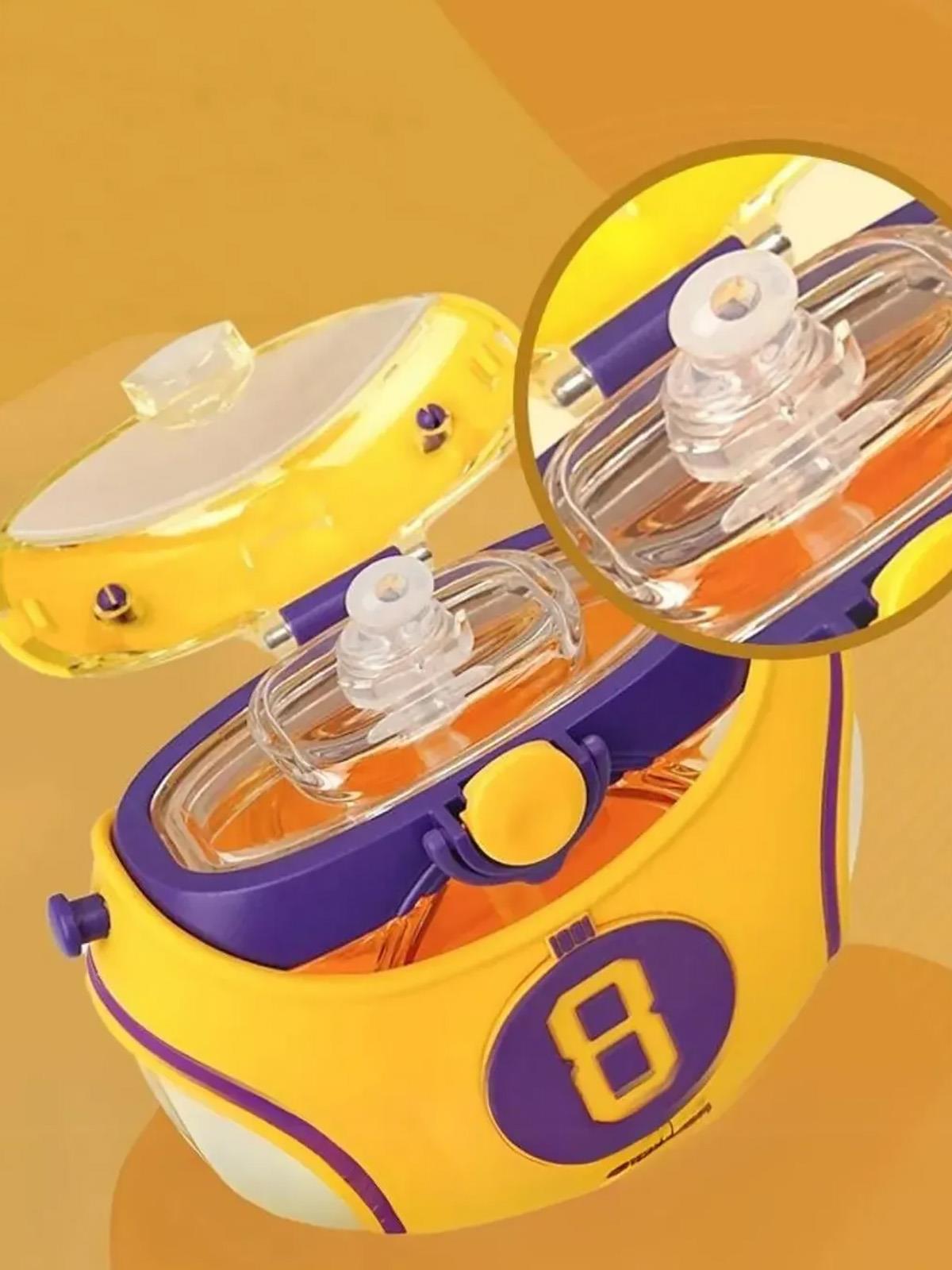 Vagonlife Cocosmile Basketbol Takım Kılıflı Tritan Matara 630 ml - Lila