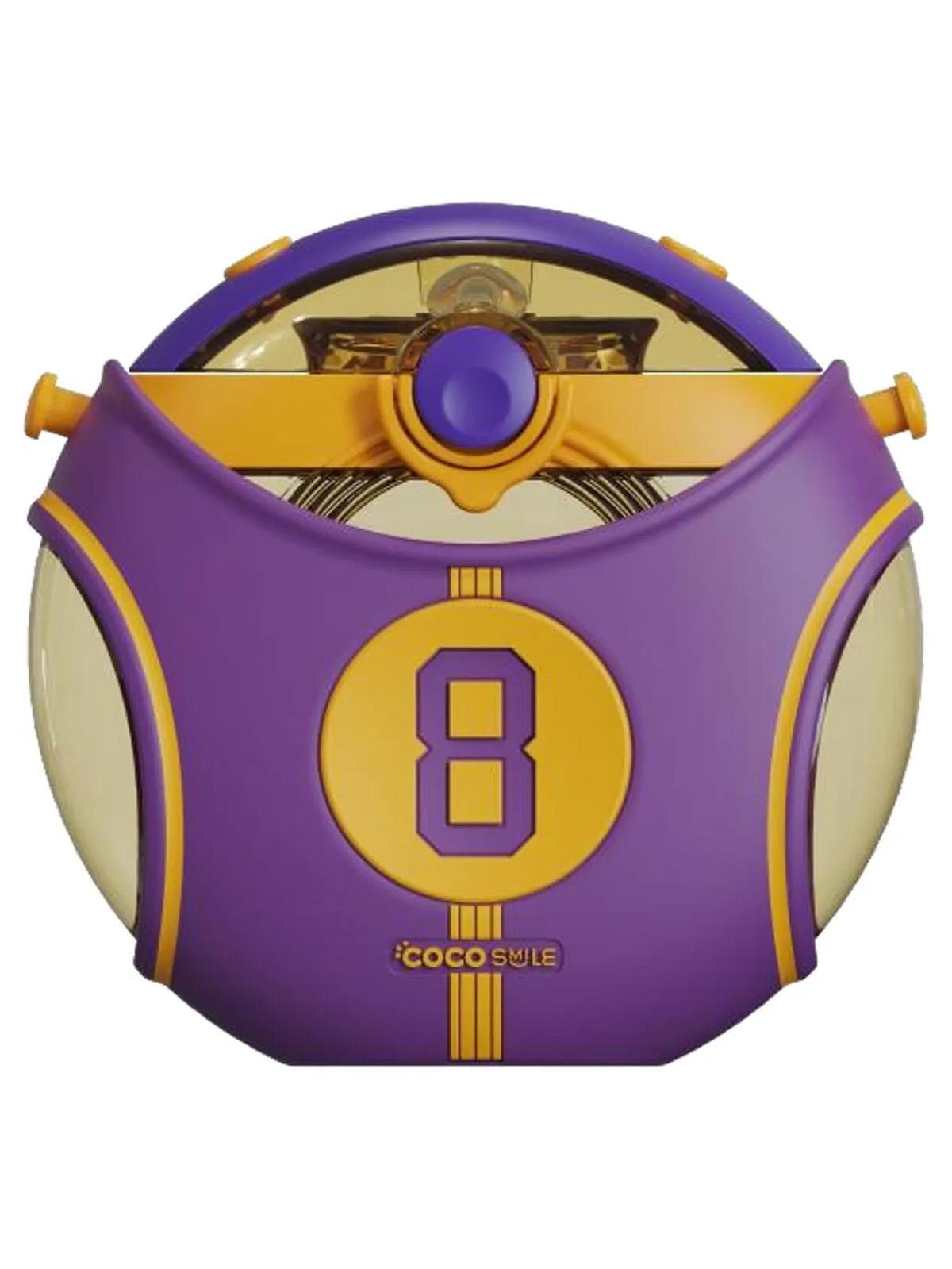 Vagonlife Cocosmile Basketbol Takım Kılıflı Tritan Matara 630 ml - Lila