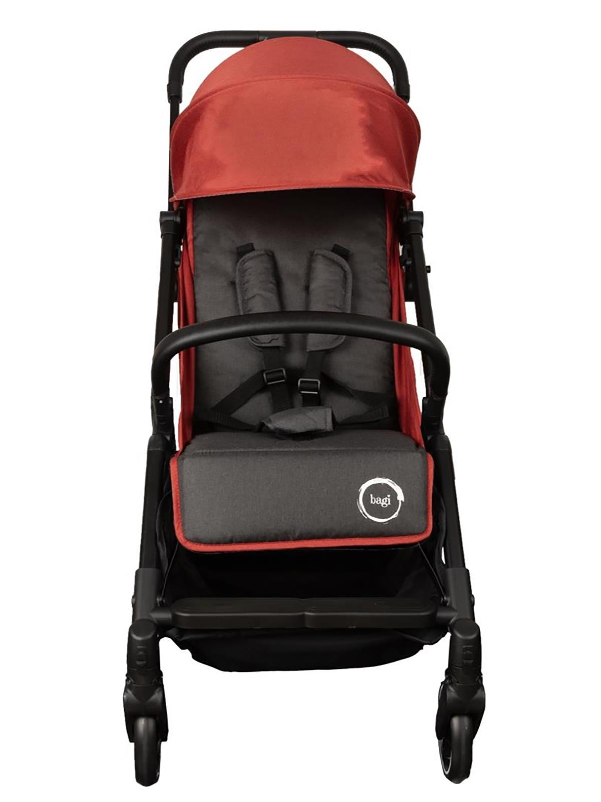 Bagi Gravity Autofold Bebek Arabası - Kırmızı