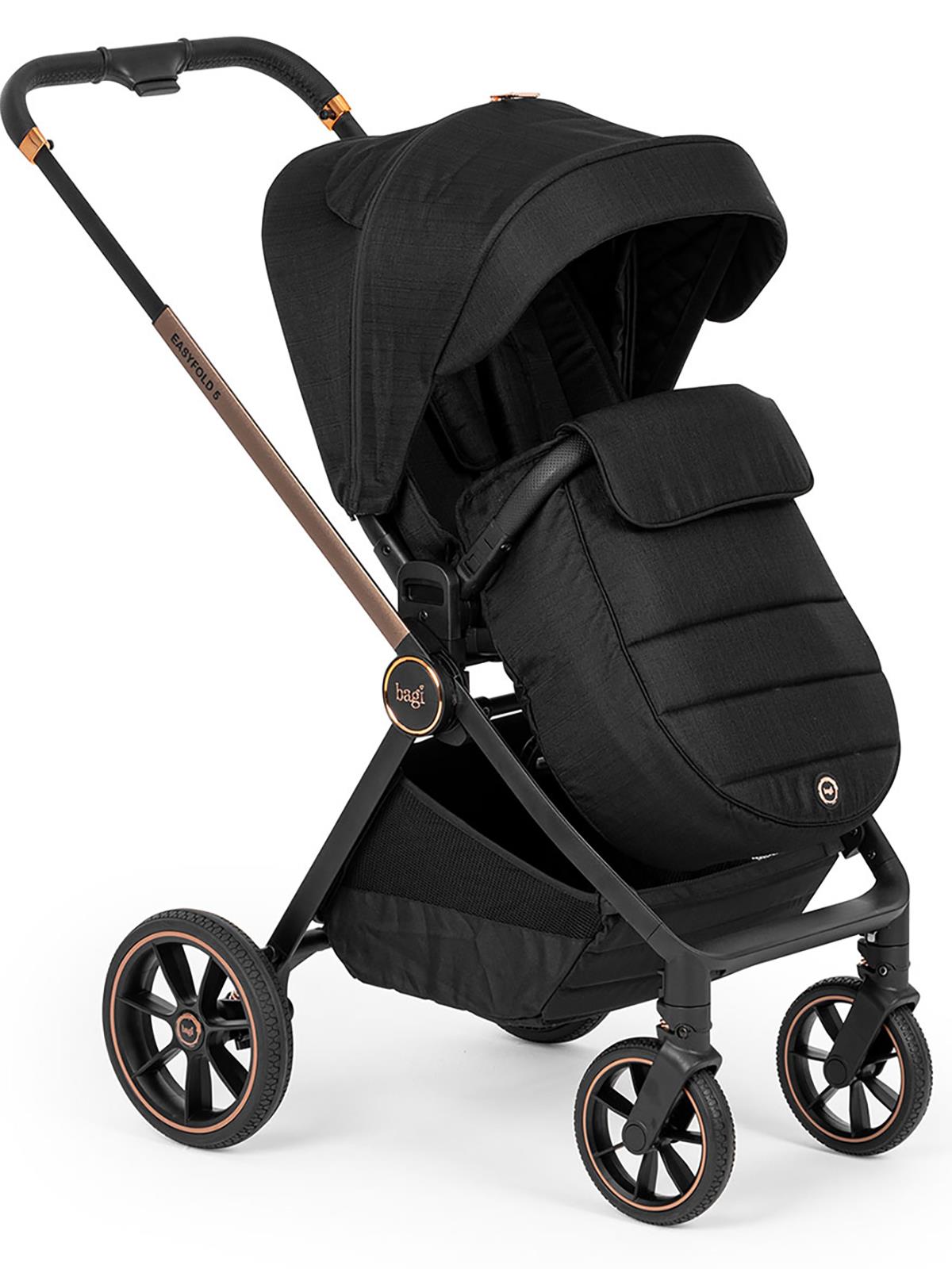 Bagi Easyfold 5 Bebek Arabası - Siyah