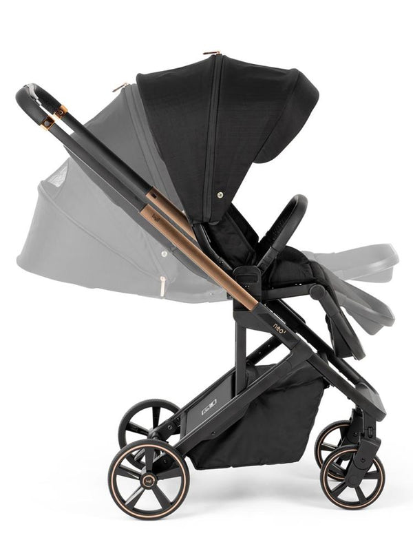 Bagi Neo Çift Yönlü Bebek Arabası Multicolor - Siyah