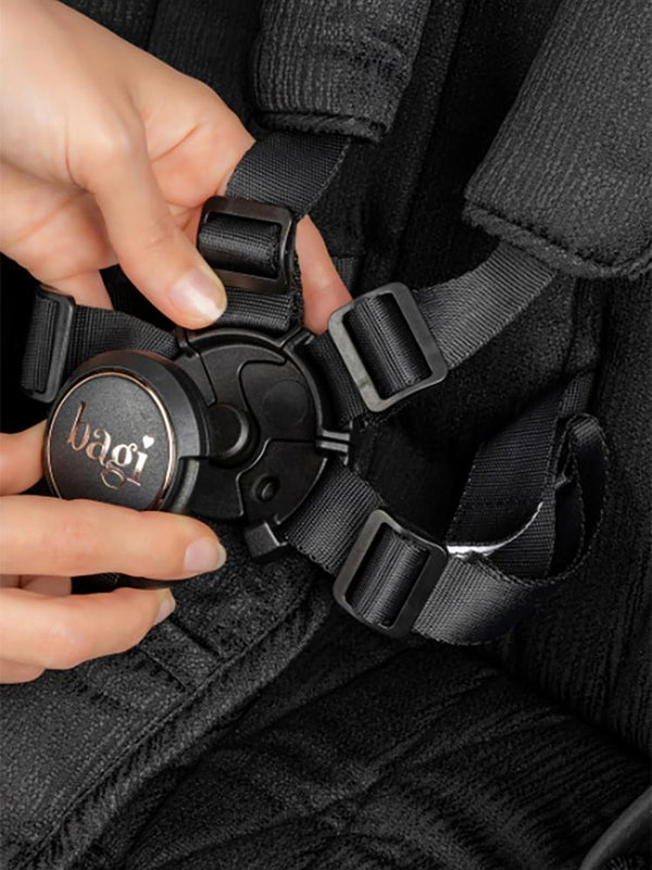 Bagi Compact Autofold Bebek Arabası - Siyah