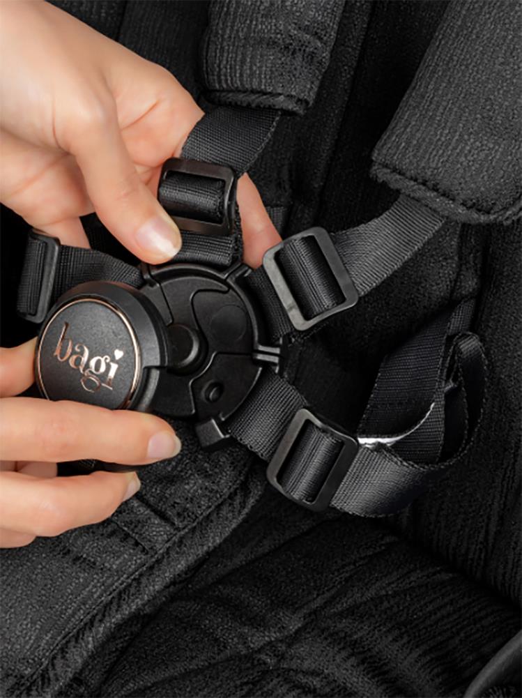 Bagi Compact Autofold Bebek Arabası - Siyah