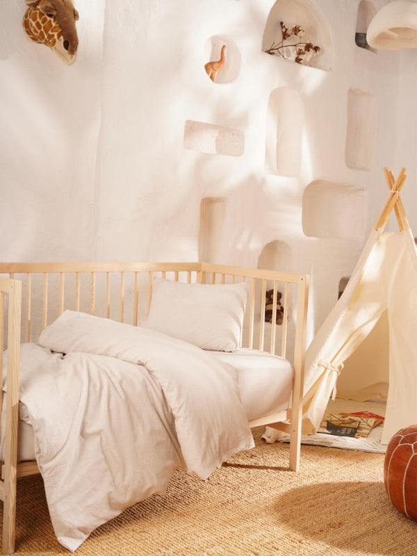 Safemom %100 Pamuk Nevresim Seti - Beyaz